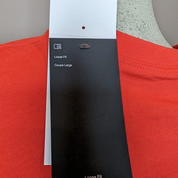 Rare Nike Air Woman's oversized heavy cotton t shirt Sz S fits M/L - Picture 9 of 10